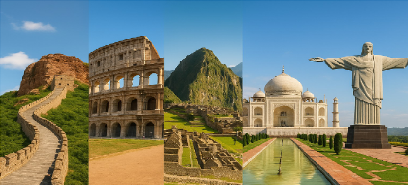 Web de las 7 maravillas del mundo